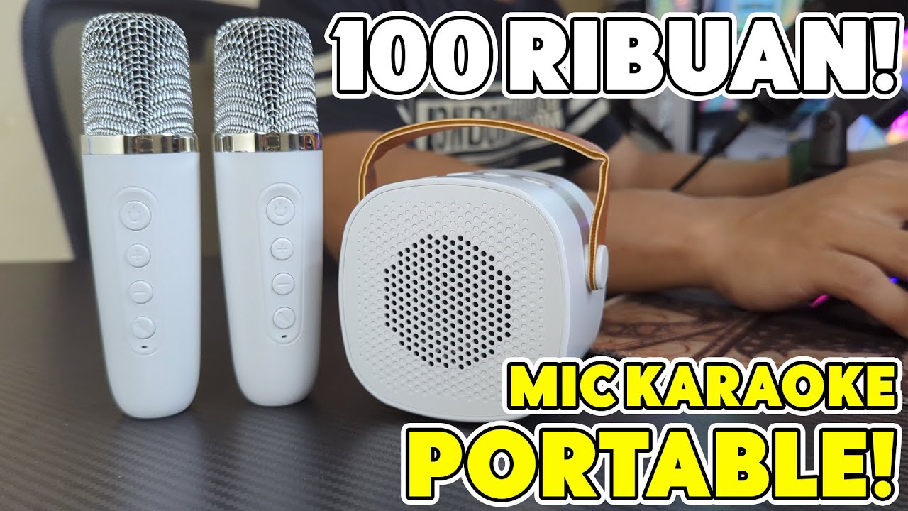 Rekomendasi Karaoke Portable Terbaik | Review Goojodoq Portable KTV Box Wireless Bluetooth Speaker
