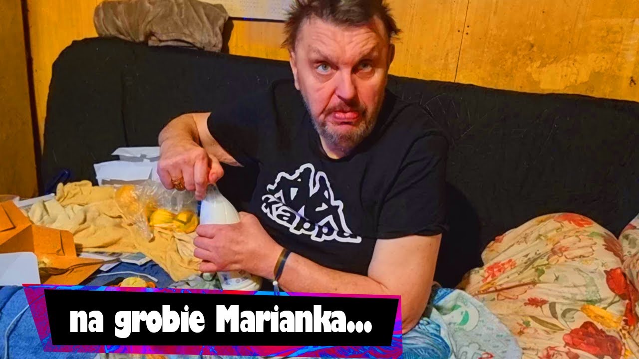 Na grobie Marianka...