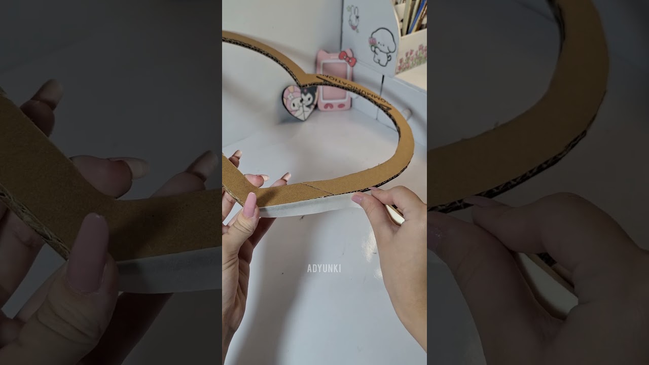 tutorial de decora&ccedil;&atilde;o de cora&ccedil;&atilde;o fa&ccedil;a voc&ecirc; mesmo #arte #est&eacute;tica #shorts #fofo #artesanato #rosa ...