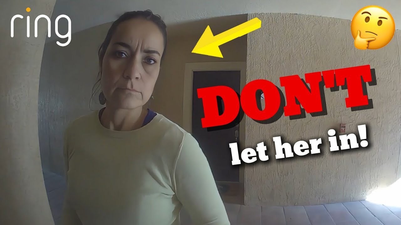 No Matter What You Hear Don’t Open The Door! (Caught on Ring Doorbell)