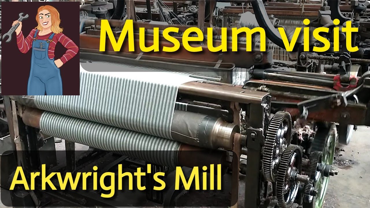 Arkwright's Mill museum visit - clickity clack #industrial #heritage #heritage