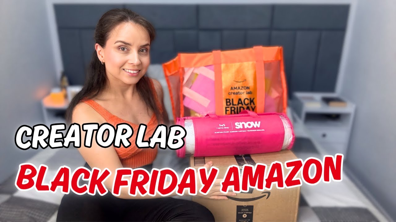 Tudo o que ganhei no evento Black Friday Creator Lab da Amazon! (Spoiler) é MUITA coisa!