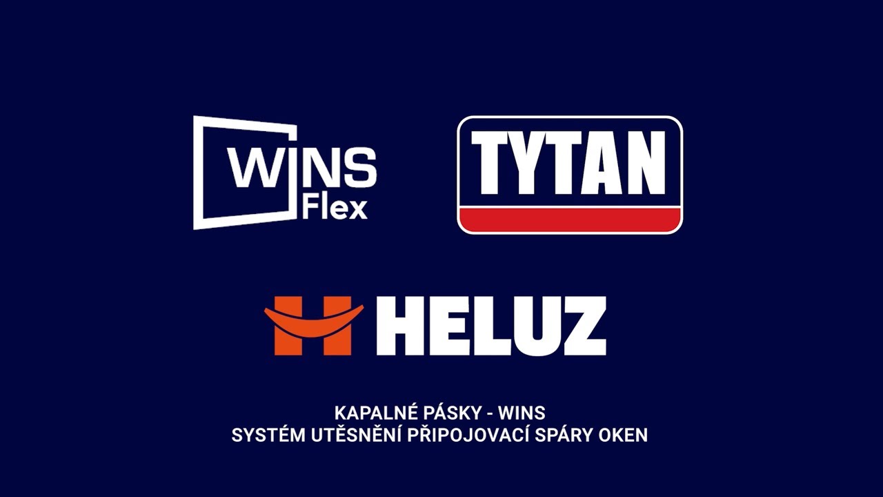 TYTAN WINS &ndash;⁠ Syst&eacute;m utěsněn&iacute; připojovac&iacute; sp&aacute;ry oken.