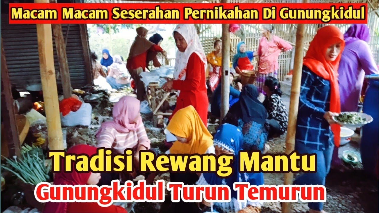 TRADISI SESERAHAN PERNIKAHAN DI GUNUNGKIDUL