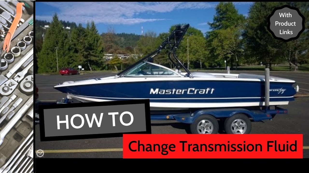 Transmission Fluid Change MasterCraft ProStar 209 DIY 5.7 Direct Drive Indmar Inboard Motor 2004