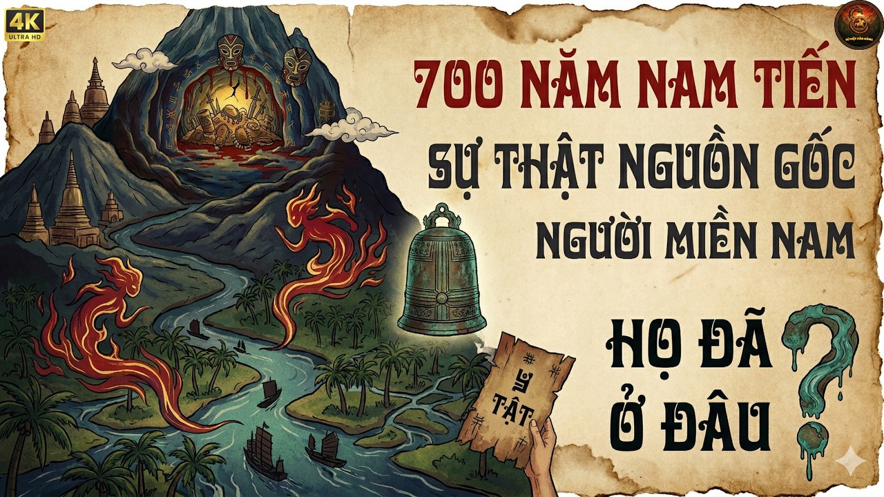 700 Năm Nam Tiến: Sự Thật Về Nguồn Gốc Người Miền Nam | Lịch Sử Việt Nam