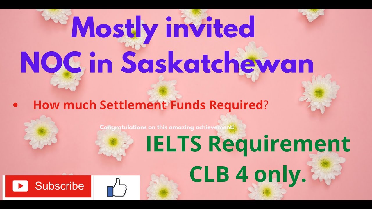 Saskatchewan PNP 2020- MOSTLY Demanded occupation || CLB 4 ONLY || NO JOB OFFER REQUIRED.