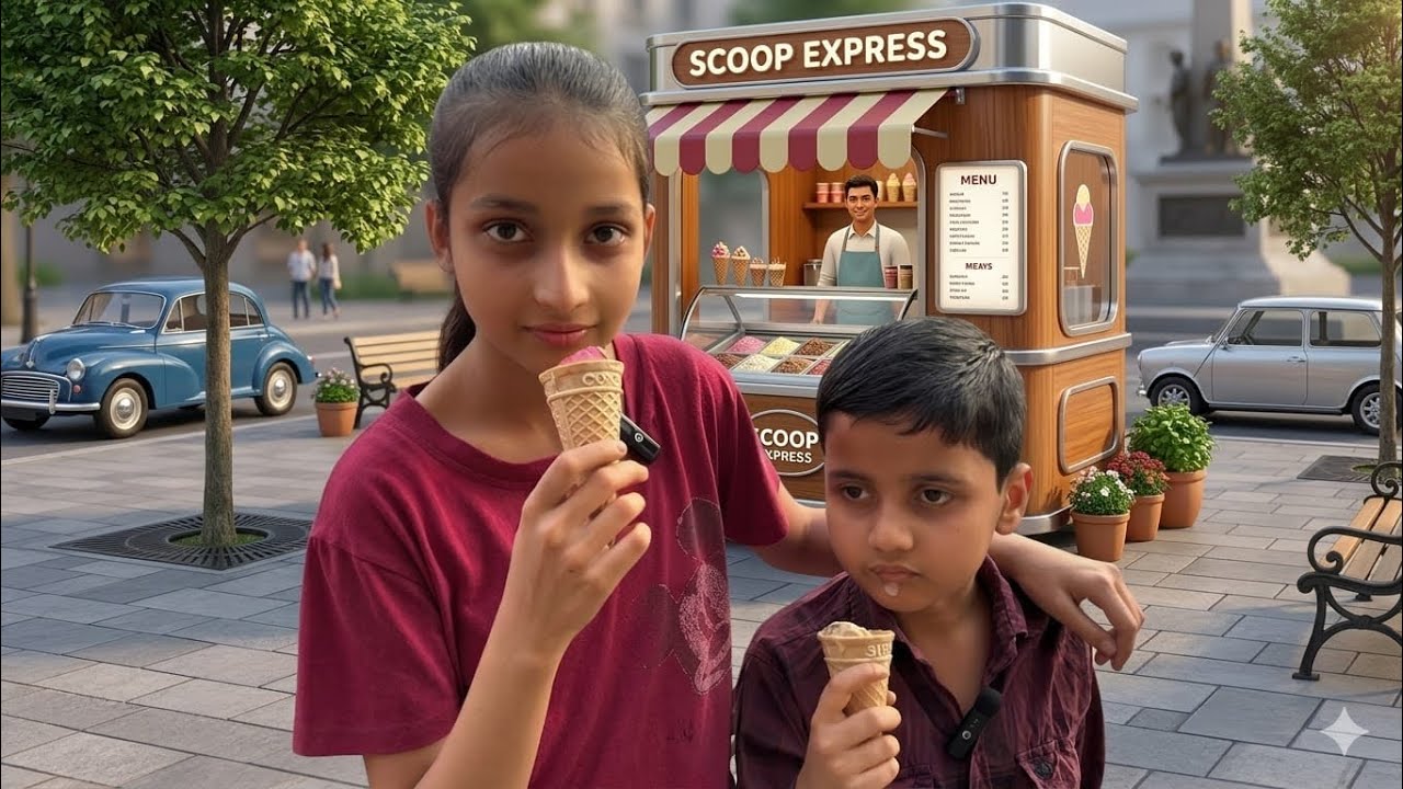 आज तो गोलू की सीटी बज गई | Golu ne khai ice cream | socha nhi tha itna bura haal hoga aaj | minivlog