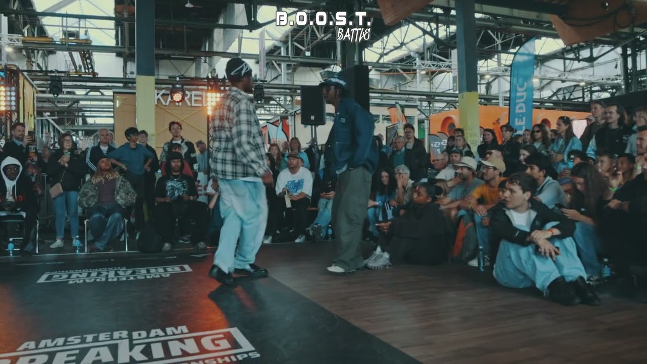 B.O.O.S.T Dance Battle XIII: Top 4 Male | Jeems vs Nino | USWA 2025 | NDSM Amsterdam