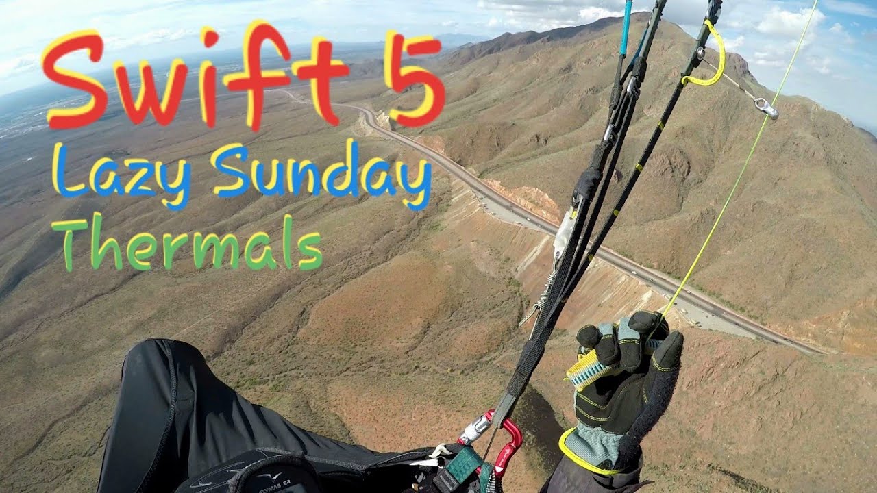 Ozone Swift 5 - Sunday thermalling from Nelson's