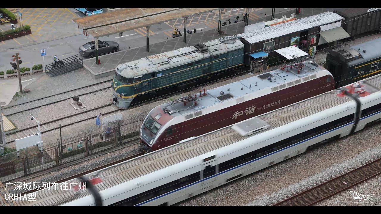 【Edward】高峰期的广九线深圳段也是繁忙了起来