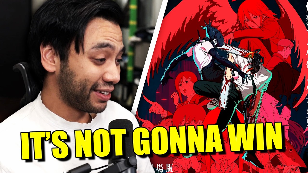 Gigguk Doesn't Think Chainsaw Man Will Win Movie of the Year
