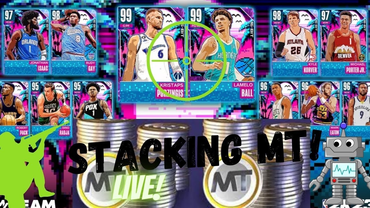 LIVE! - Working the NBA 2k23 Snipe Filters in MyTeam!
