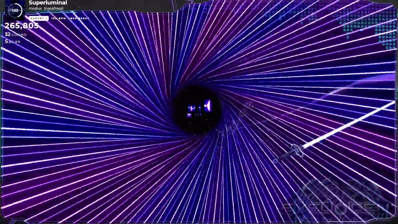 modus - Superluminal / nasafrasa / NOODLES / Beat Saber / Expert+ / 1080p 60fps