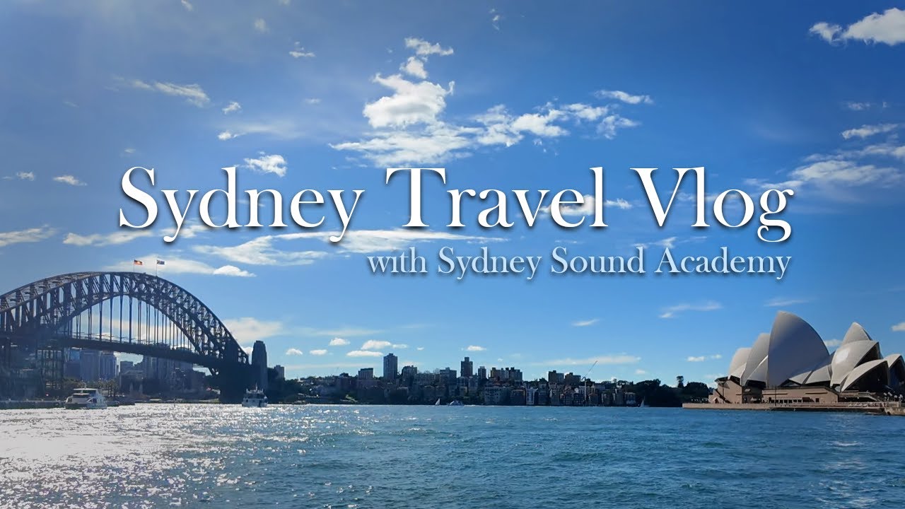 ⛴️Tour of Sydney's Most Iconic Places!🏙️|| Sydney Harbour, Opera House, Town Hall + Vivid