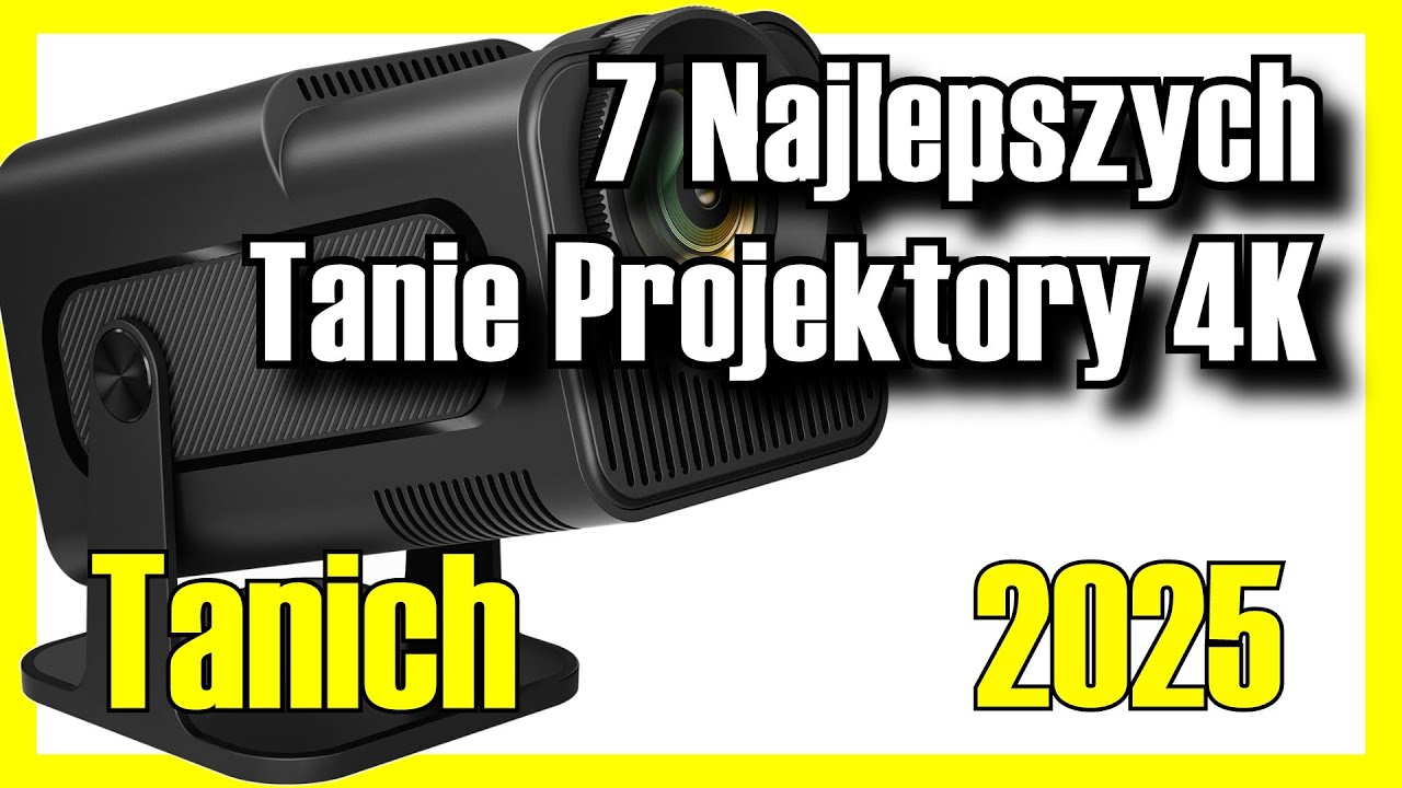 📽️🔥 7 NAJLEPSZYCH Tanie Projektory 4K W DOBREJ CENIE na Amazon [2025]✅Jakość/Kina Domowe