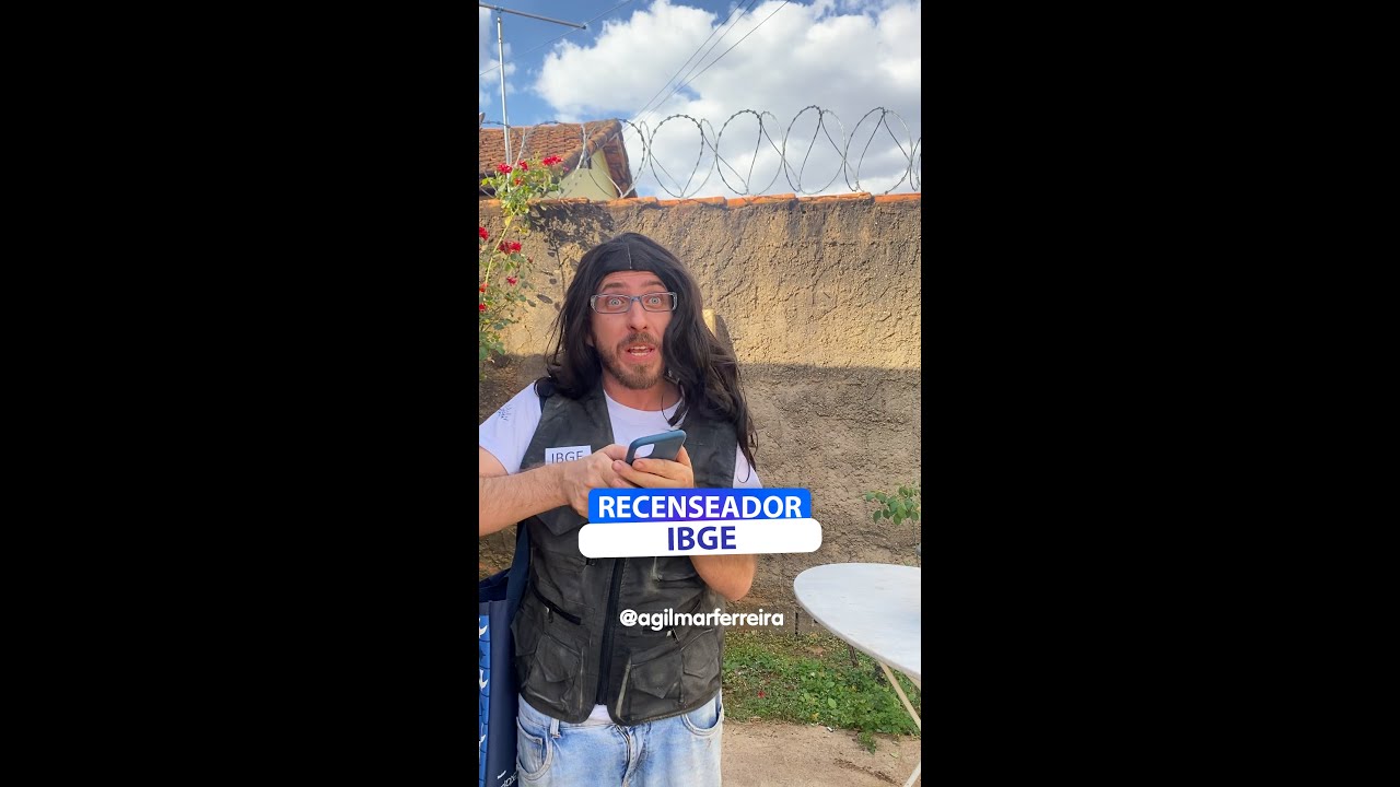 Recenseador Ibge #shorts