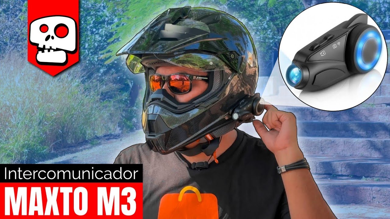 Intercomunicador CON C&Aacute;MARA | Maxto M3 KentFaith | Alets Go