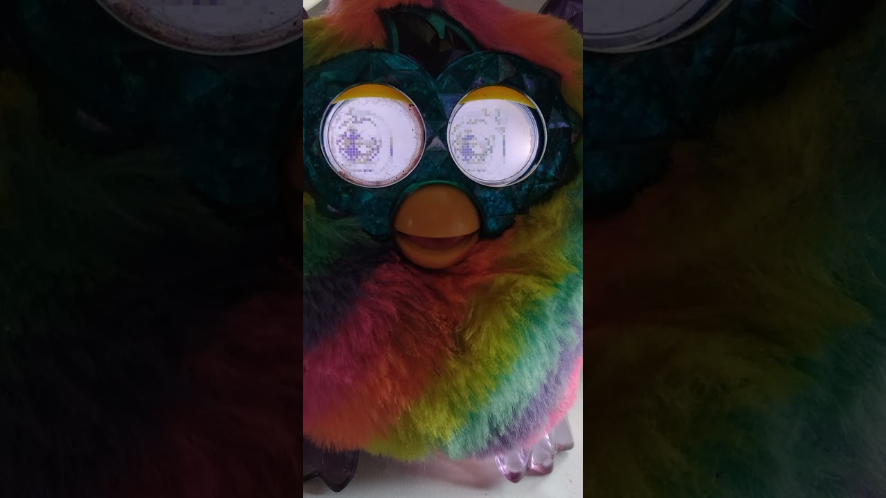 Hasbro Furby Crystal Series Rainbow 2012