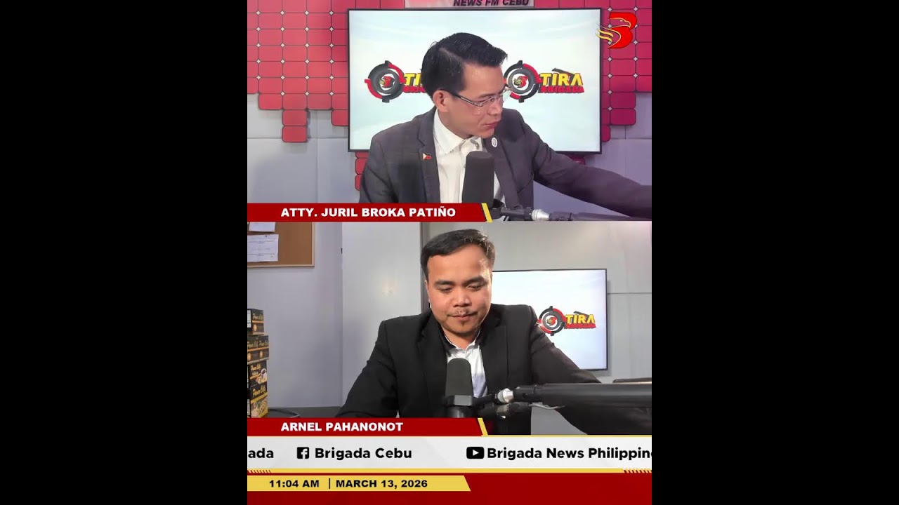 𝐓𝐈𝐑𝐀 𝐁𝐑𝐈𝐆𝐀𝐃𝐀 MARCH 13, 2026 | FRIDAY 90.7 BRIGADA NEWS FM CEBU