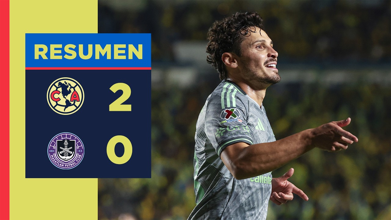 Resumen completo: América 2 vs. 0 Mazatlán | J11, CL26 | ¡TRIUNFO con golazos brasileños!