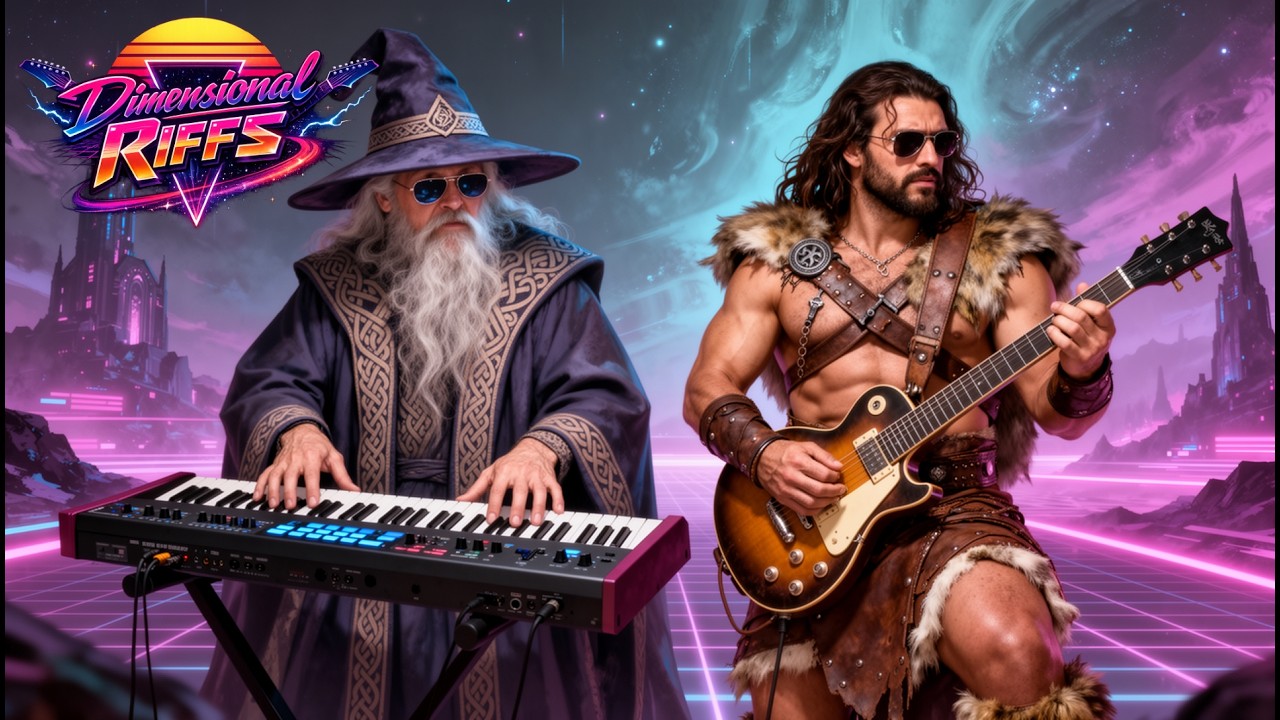 Dimensional Riffs | Retro Synth Fantasy