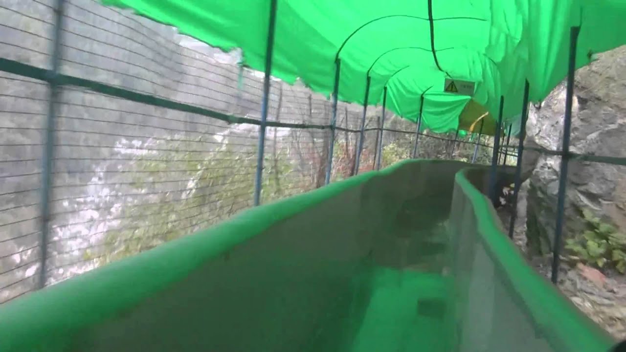 The Amazing Mountain Slide - Guoliang