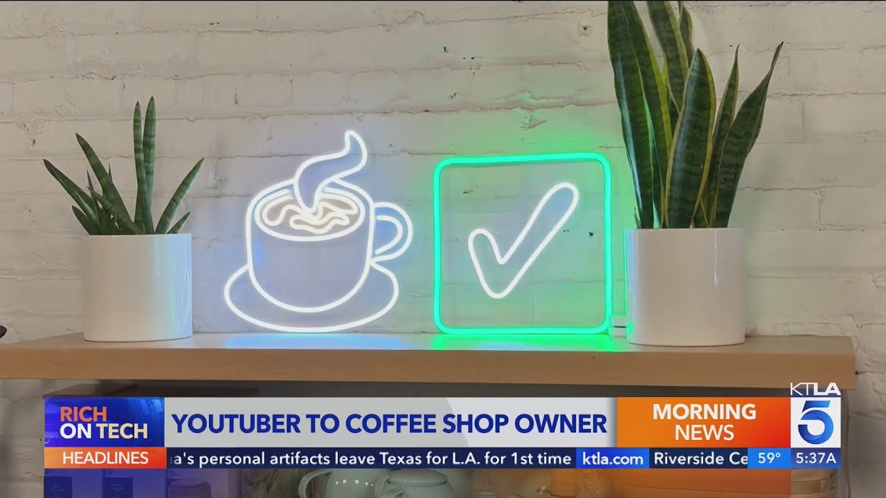 The YouTuber who opened a coffee shop - Rich On Tech