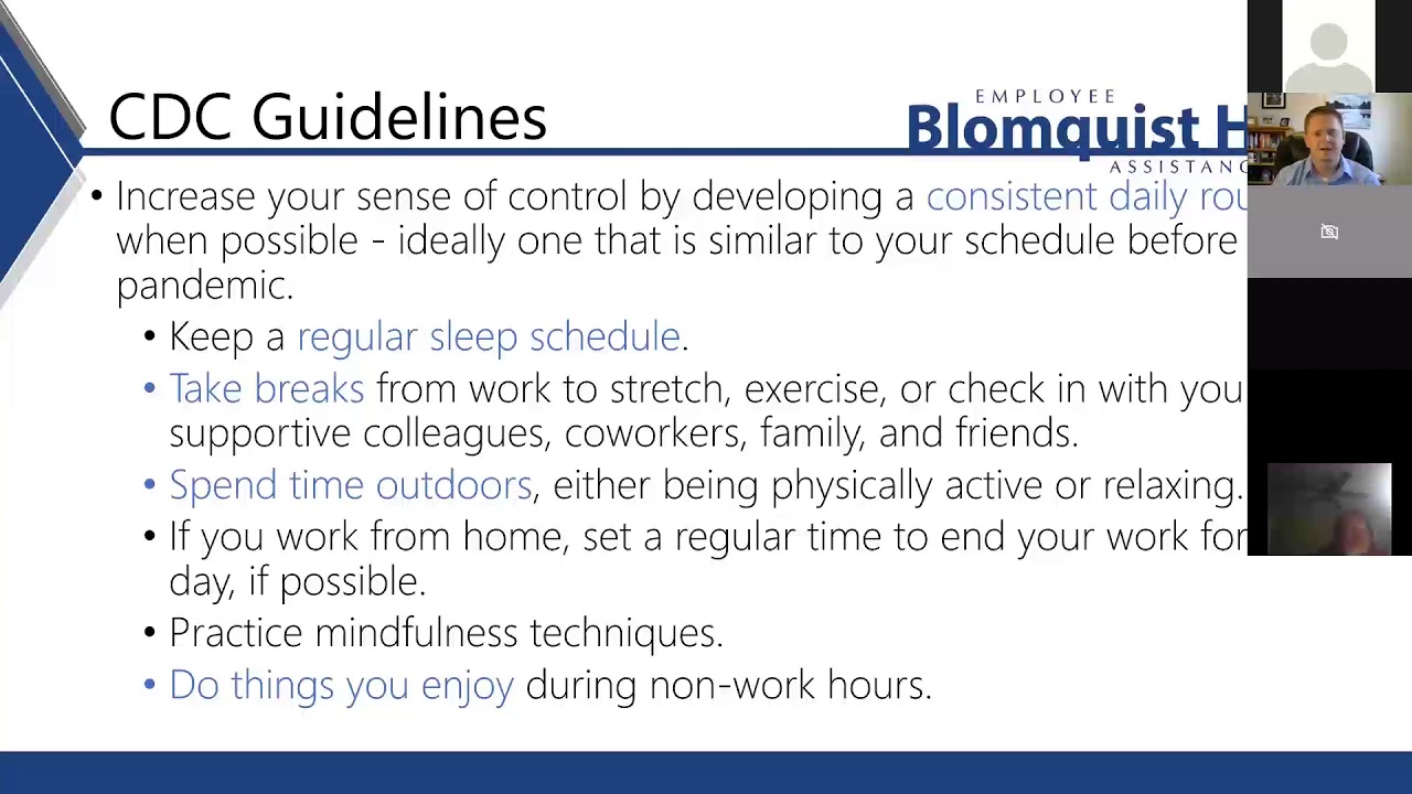 Returning to Work   Stress, Anxiety and Depression
