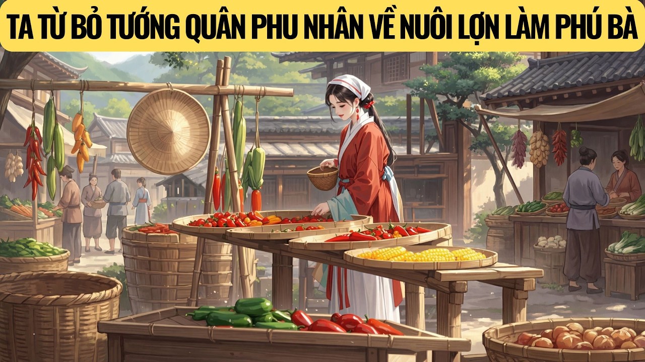 Full Audio|TA TỪ BỎ TƯỚNG QUÂN PHU NHÂN VỀ NUÔI LỢN LÀM PHÚ BÀ  | Minh Ngọc Review #truyenaudio