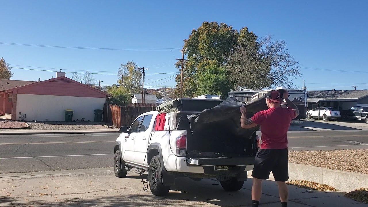 Rooftop Tent Tear Down Time 2019 Tacoma TRD Pro