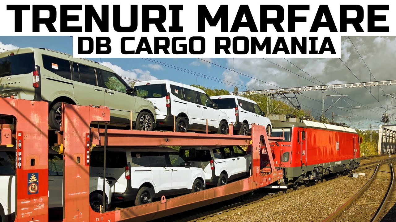 Trenuri marfare DB Cargo Romania freight trains-Güterzüge-Tehervonatok-Treni merci-Nákladní vlaky