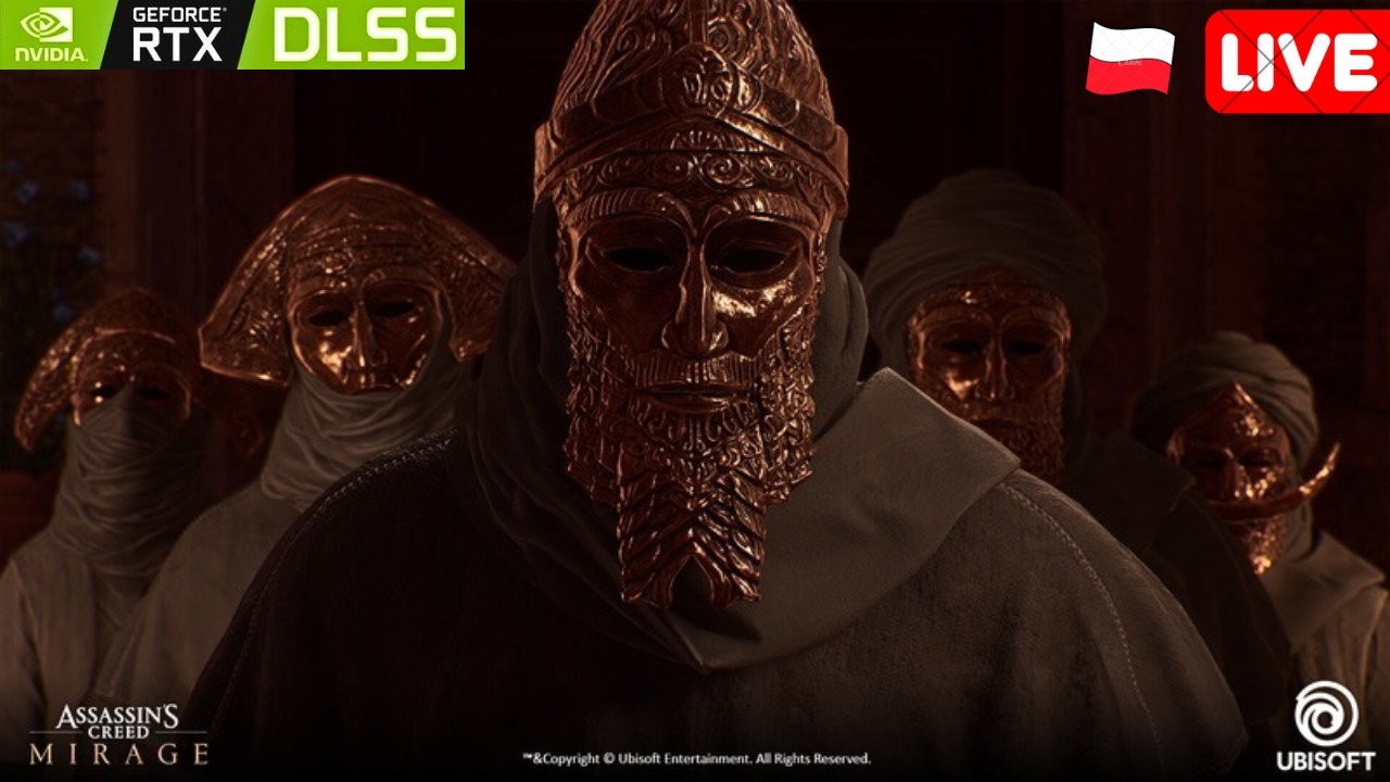 [NA ŻYWO] E12 Assassin's Creed Mirage | Assassin z przypadku czy przeżyję ten stream?