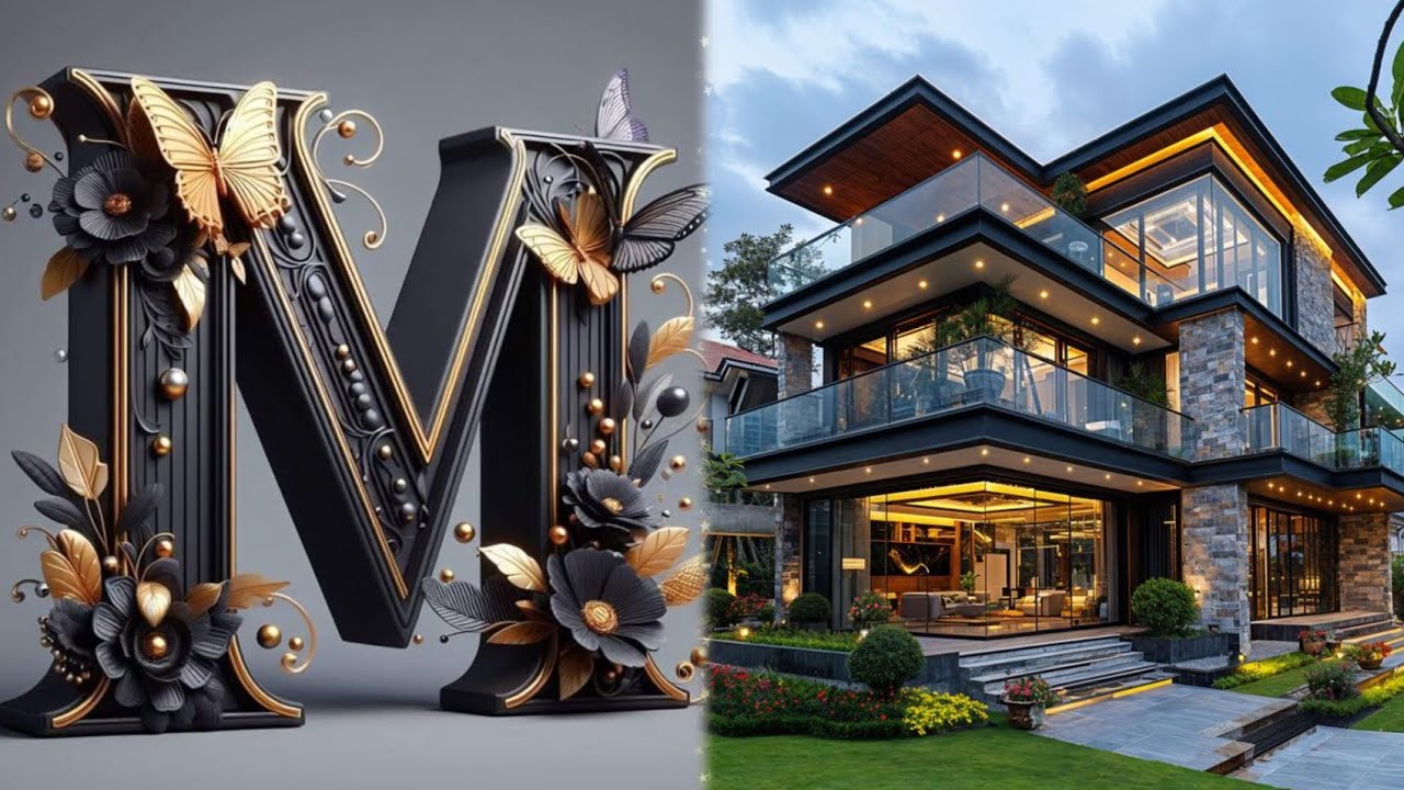 A to z choose your name's first alphabet letter and see beautiful dreamy house 💝🤩 #trending #video 