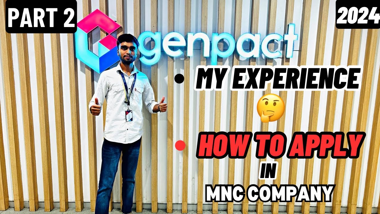 Genpact Hiring Process | How to Apply for Jobs in MNC Company | Genpact Interview Round