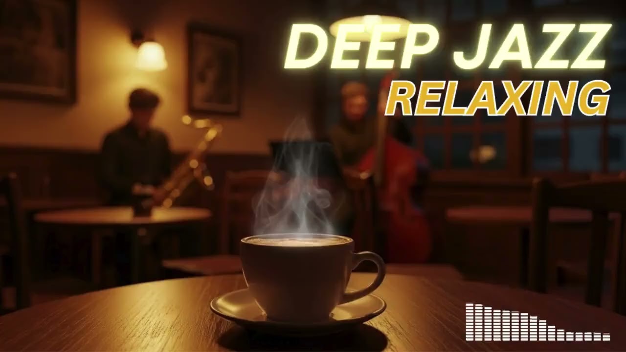 This Jazz Café Playlist Instantly Melts Stress ☕ Warm Night Music 🌙