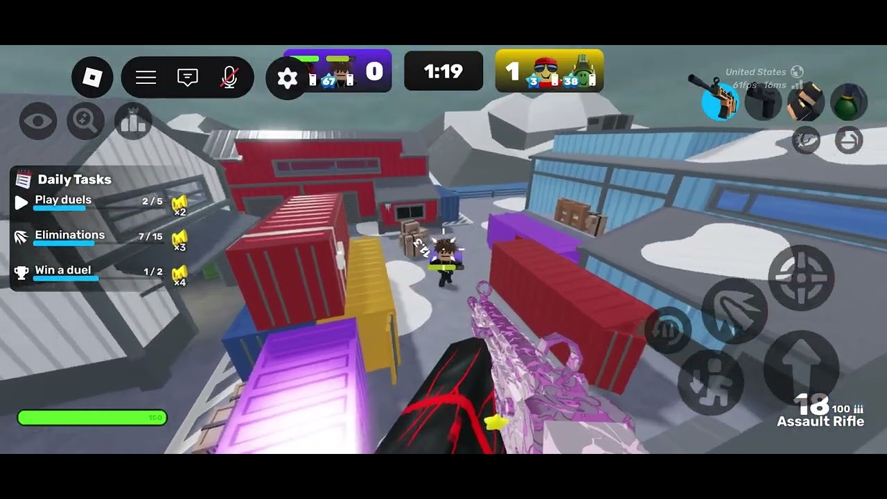 I won two 2v2’s in a row 