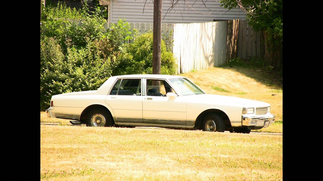 My Last Cold Start Of The 1986 Caprice Classic, 4 Door Box Chevy Caprice Walk Around