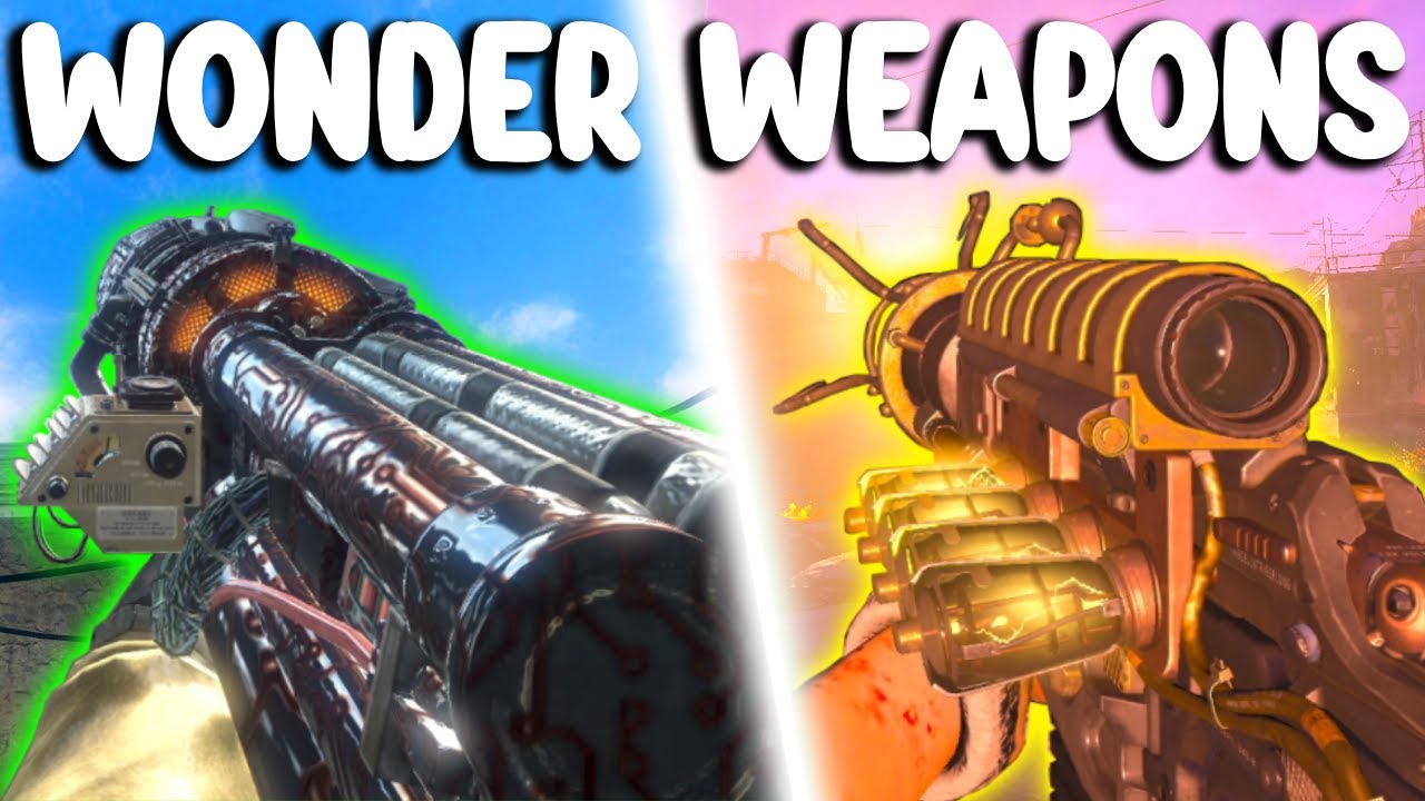 Pack A Punching EVERY WONDER WEAPON in Cod Zombies