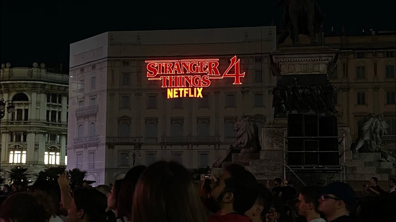 Stranger Things 4 ep 1 premiere event - Milano