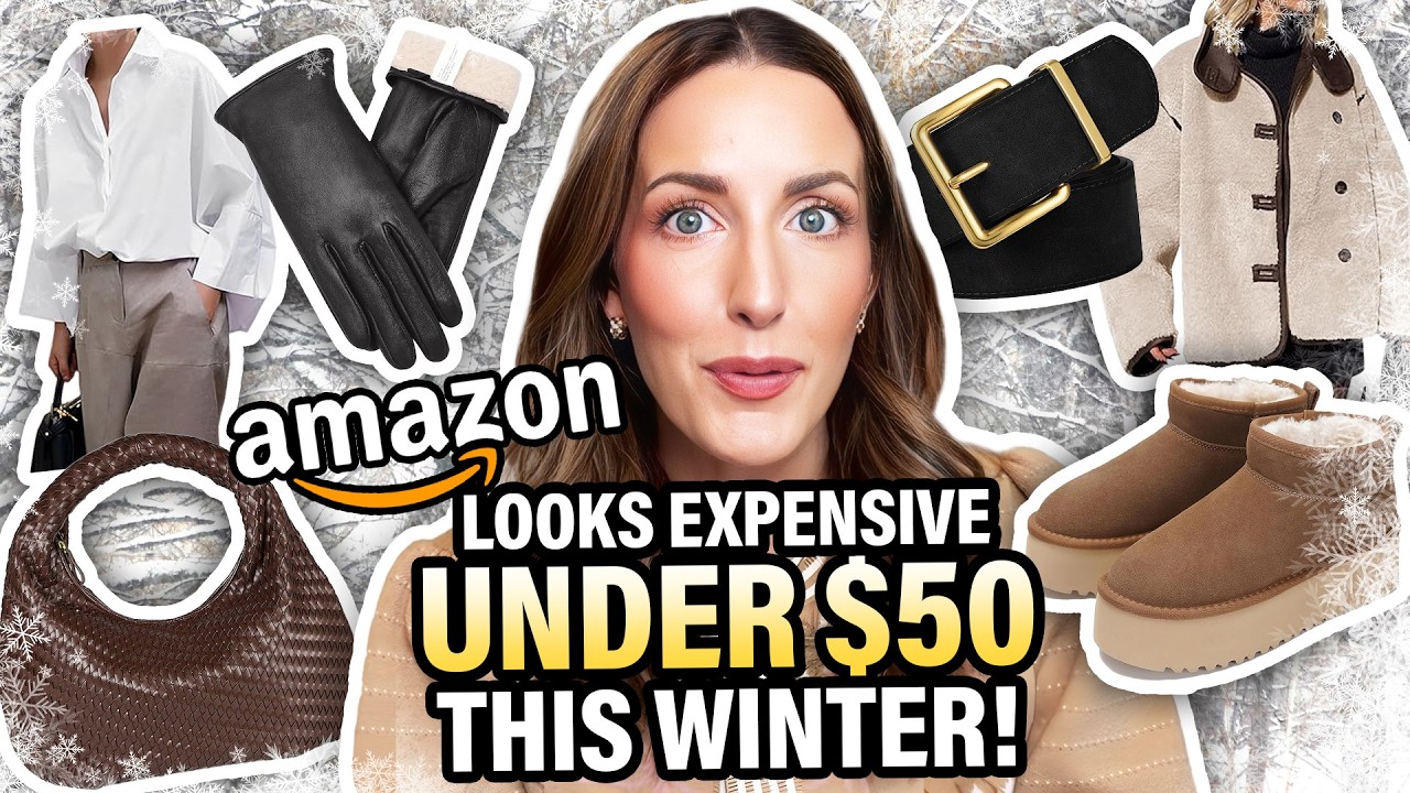25 Winter Fashion Amazon Finds under $50 that look expensive! (nobody will know!)