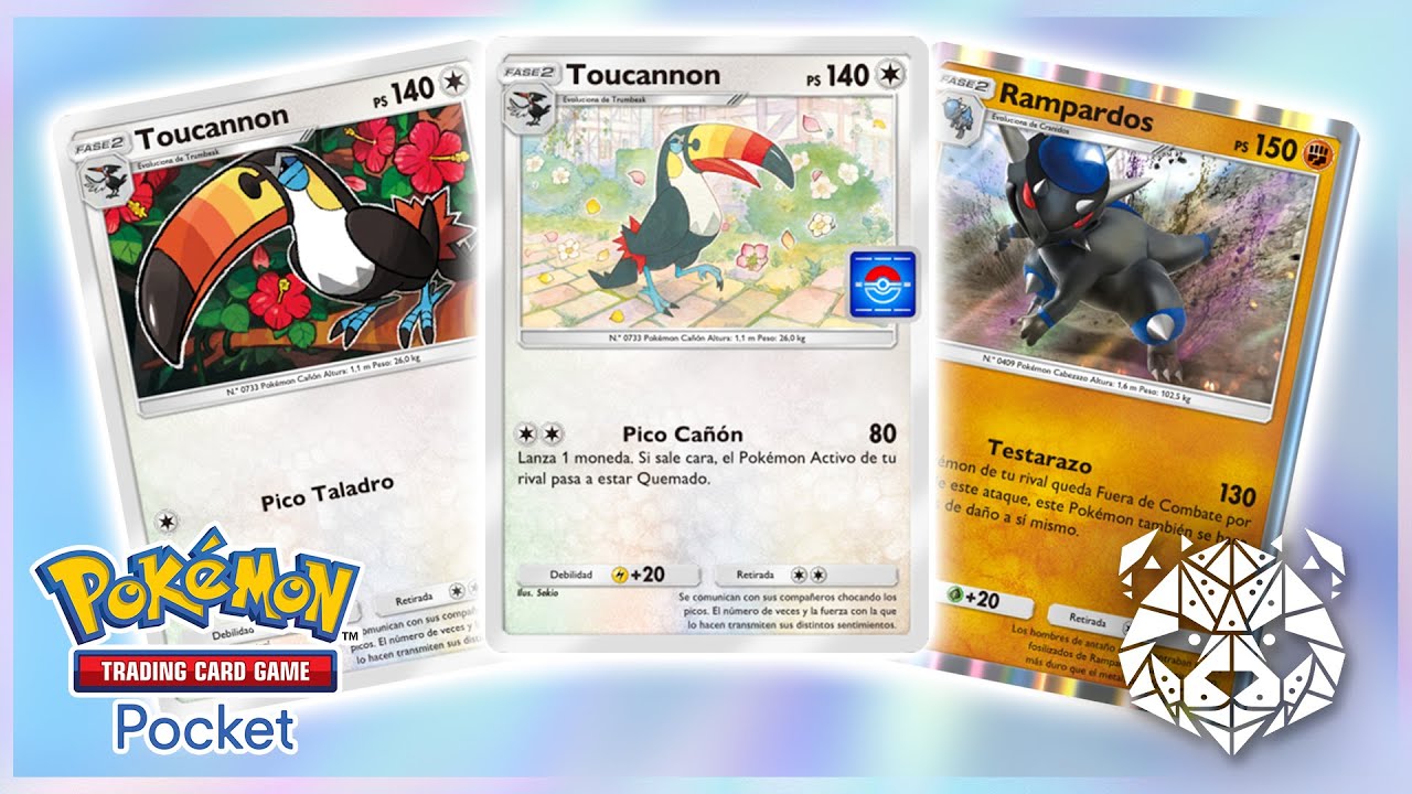 Toucannon & Rampardos: Furia alada y poder ancestral 🛡️🦴🦅 | Pokémon TCG Pocket | Kazuki