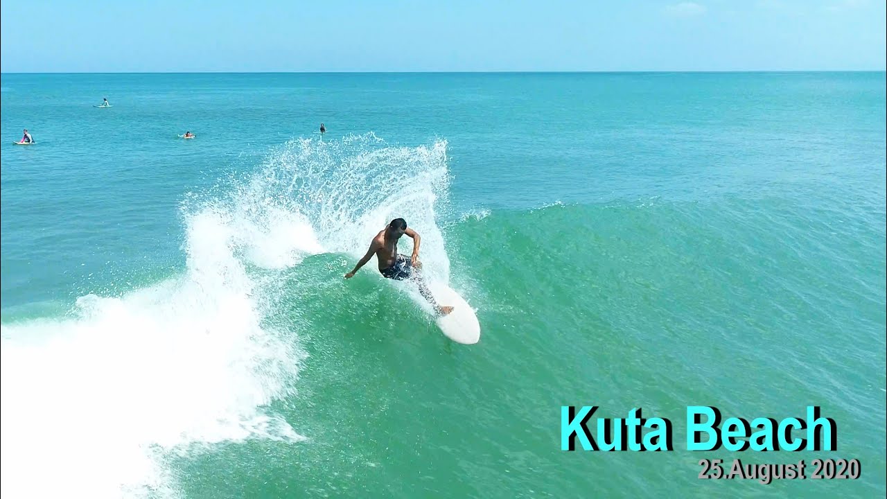 Surfing Kuta Beach BALI 10:00 25August.2020