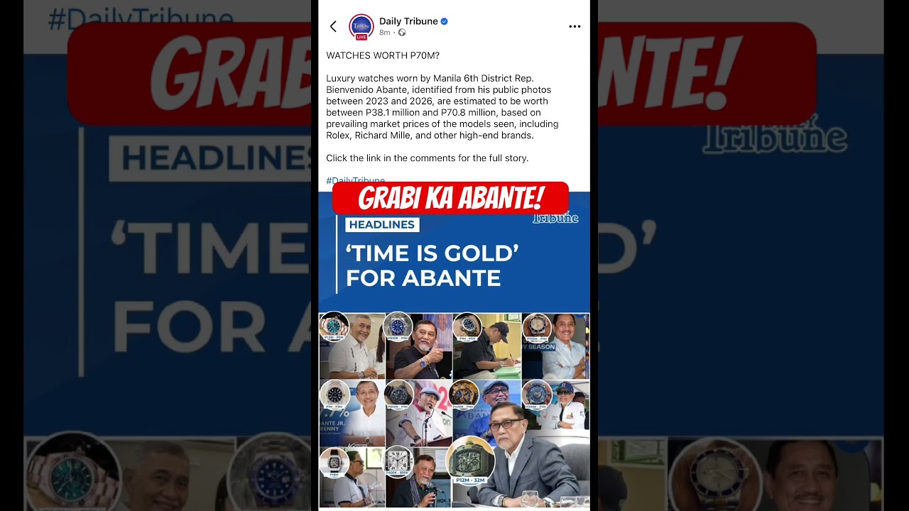 TIME IS GOLD KAY CONG. BENNY ABANTE! #trending #viral #foryou #shorts