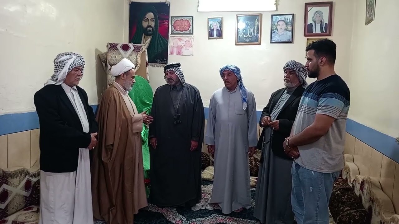 حضور الشيخ المعرفي إمام جمعه في خلفه آباد دعوته معنا على الغداء الجمعة ١٢-١٢-٢٠٢٥ مولد الزهراء  ع