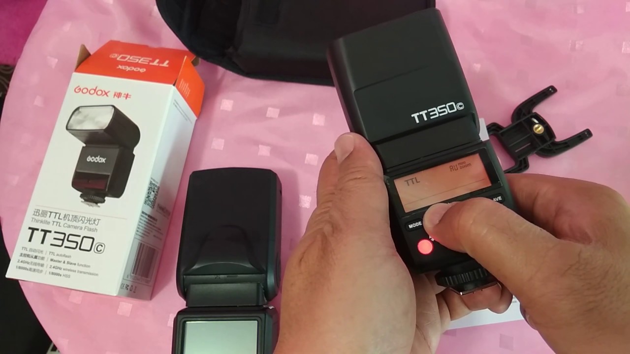 Unbox gondox TT350 for canon