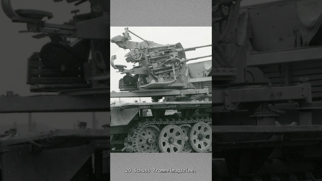 Vierlingsflak &ndash; Viele glauben, die deutsche Flak im 2 Weltkrieg konnte durchgehend | WW2 DOKU