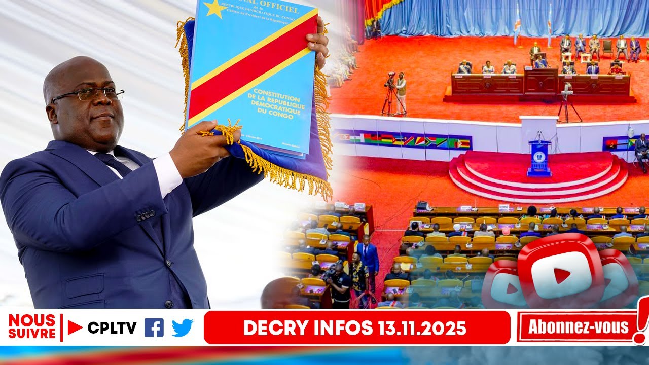 DECRY INFO 13.11.25,ASS.NAT,CORRUPTION,UN ANGLAIS CHOISI PR CHANGER LA CONST,R.LUMBA BOYCOTTE PROCES