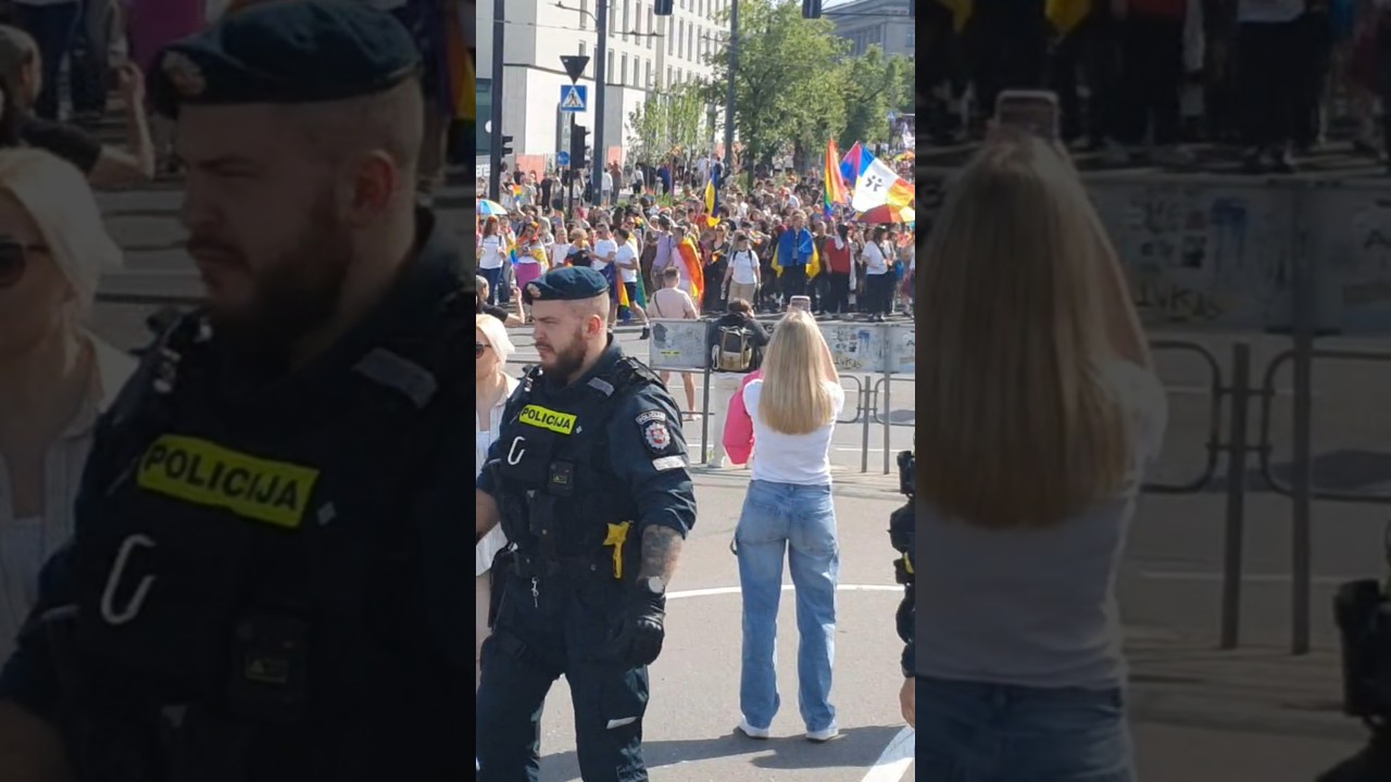 Vilnius Baltic Pride 2025 #vilnius #lithuanialive #LGBT