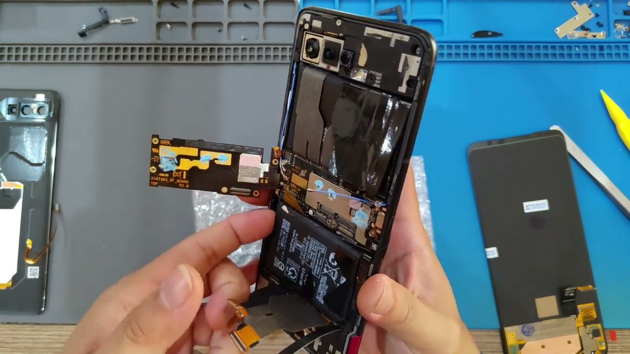 Asus Rog Phone 5 Lcd Replacement, Ganti Lcd Asus Rog Phone 5